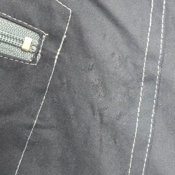 Carters Watch The Wear Pants Adult Large (Fits 34x30) Blue Cargo Lined Hip Hop - Picture 9 of 14